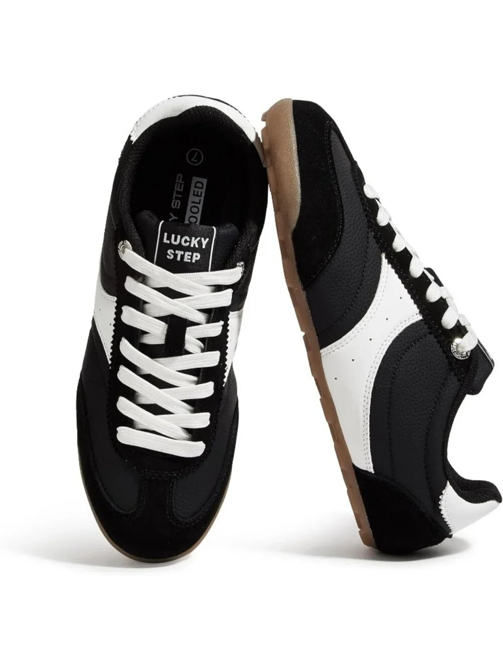 Women's Black Retro Fashion Lightweight Non Slip Thin Sole Comfortable Sneakers